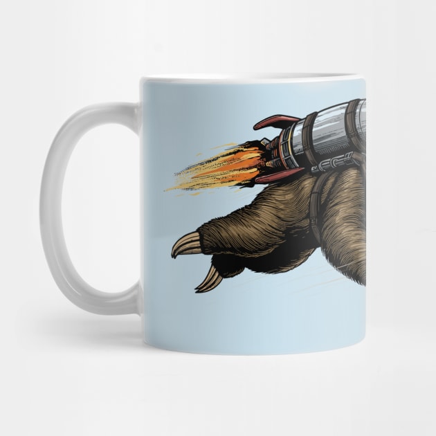 Rocket Sloth by GoshWow®